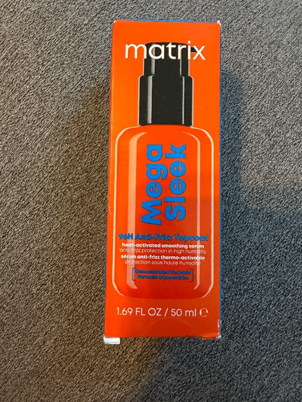 Matrix Mega Sleek 96H Anti-Frizz Topcoat Hair Serum 50ml